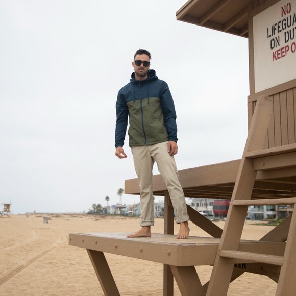 Wu Tang Clan (Asian Art / Script) Unisex Lightweight Windbreaker Full-Zip Jacket - Picture 11 of 11